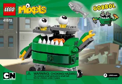 Bauanleitungen LEGO - Mixels - 41572 - Gobbol: Page 1