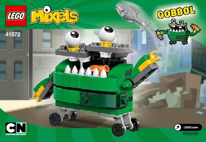 Bauanleitungen LEGO - Mixels - 41572 - Gobbol: Page 1