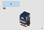 Bauanleitungen LEGO - BrickHeadz - 41589 - Captain America: Page 15