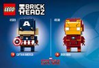 Bauanleitungen LEGO - BrickHeadz - 41589 - Captain America: Page 26