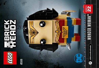 Bauanleitungen LEGO - 41599 - Wonder Woman™: Page 1