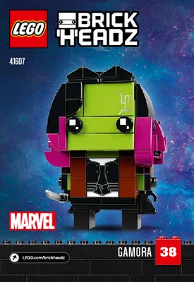 Bauanleitungen LEGO - 41607 - Gamora: Page 1