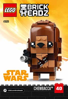 Bauanleitungen LEGO - 41609 - Chewbacca™: Page 1