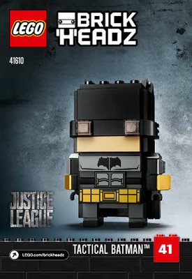 Bauanleitungen LEGO - 41610 - Tactical Batman™ & Superman™: Page 1