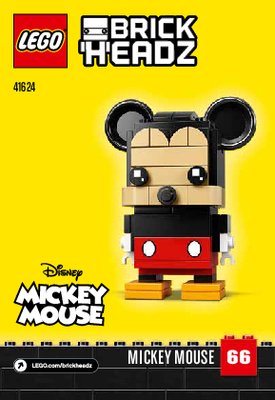 Bauanleitungen LEGO - 41624 - Mickey Mouse: Page 1