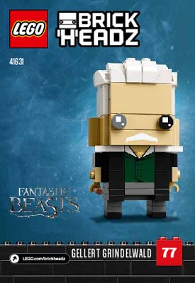 Bauanleitungen LEGO - 41631 - Newt Scamander™ & Gellert Grindelwald: Page 1