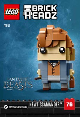 Bauanleitungen LEGO - 41631 - Newt Scamander™ & Gellert Grindelwald: Page 1