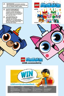 Bauanleitungen LEGO - 41775 - Unikitty™! Collectibles Series 1: Page 1