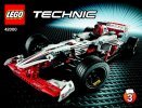 Bauanleitungen LEGO - Technic - 42000 - Sportwagen: Page 1