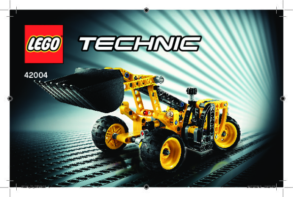 Bauanleitungen LEGO - Technic - 42004 - Mini-Baggerlader: Page 1