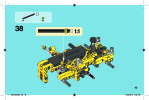 Bauanleitungen LEGO - Technic - 42004 - Mini-Baggerlader: Page 45