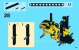 Bauanleitungen LEGO - Technic - 42004 - Mini-Baggerlader: Page 33