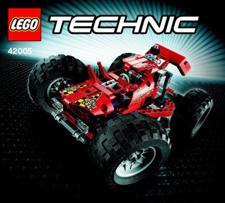 Bauanleitungen LEGO - Technic - 42005 - Monster-Truck: Page 1