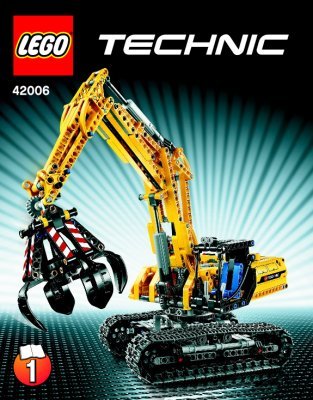 Bauanleitungen LEGO - Technic - 42006 - Raupenbagger: Page 1