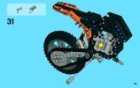 Bauanleitungen LEGO - Technic - 42007 - Motocross Bike: Page 43