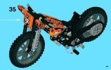 Bauanleitungen LEGO - Technic - 42007 - Motocross Bike: Page 57