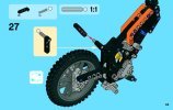 Bauanleitungen LEGO - Technic - 42007 - Motocross Bike: Page 33