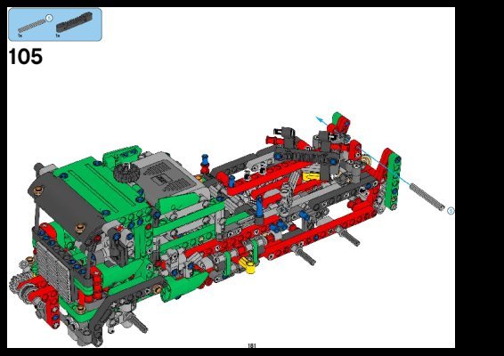 Bauanleitungen LEGO - Technic - 42008 - Abschlepptruck: Page 1