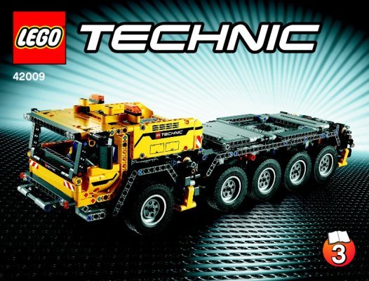 Bauanleitungen LEGO - Technic - 42009 - Mobiler Schwerlastkran: Page 1