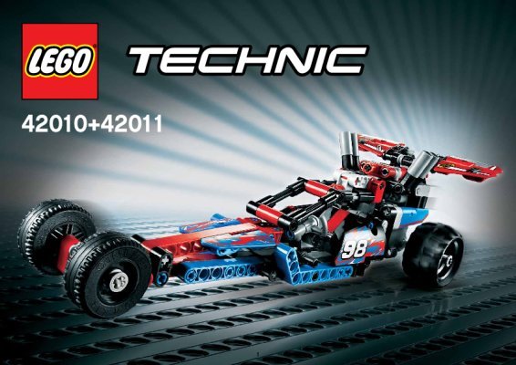 Bauanleitungen LEGO - Technic - 42010 - Action Race-Buggy: Page 1