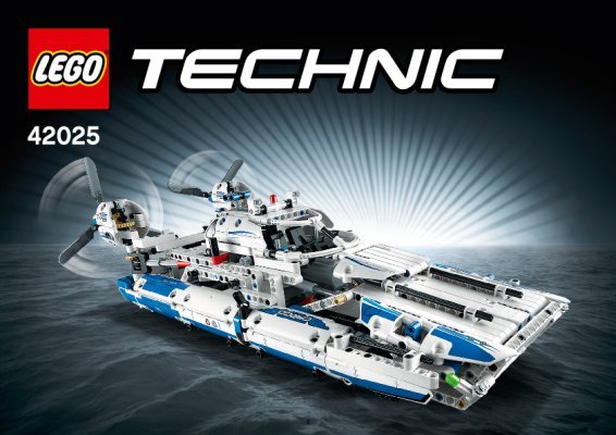 Bauanleitungen LEGO - Technic - 42025 - Frachtflugzeug: Page 1