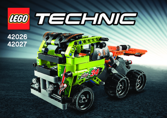 Bauanleitungen LEGO - Technic - 42026 - Action Racer: Page 1