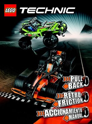 Bauanleitungen LEGO - Technic - 42026 - Action Racer: Page 1