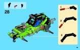 Bauanleitungen LEGO - Technic - 42027 - Action Wüsten-Buggy: Page 39