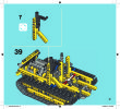 Bauanleitungen LEGO - Technic - 42028 - Bulldozer: Page 67