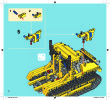 Bauanleitungen LEGO - Technic - 42028 - Bulldozer: Page 4