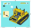 Bauanleitungen LEGO - Technic - 42028 - Bulldozer: Page 7