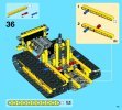 Bauanleitungen LEGO - Technic - 42028 - Bulldozer: Page 61