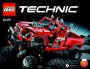 Bauanleitungen LEGO - Technic - 42029 - Pick-Up Truck: Page 1