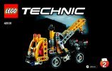 Bauanleitungen LEGO - Technic - 42031 - Hubarbeitsbühne: Page 1