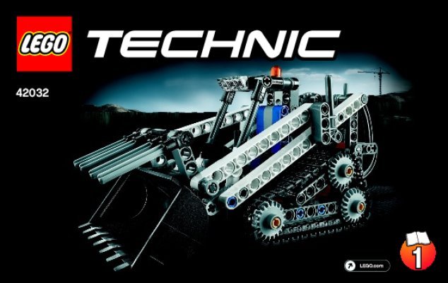 Bauanleitungen LEGO - Technic - 42032 - Kompakt-Raupenlader: Page 1