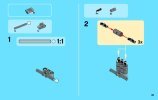 Bauanleitungen LEGO - Technic - 42033 - Action Raketenauto: Page 31