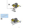 Bauanleitungen LEGO - Technic - 42033 - Action Raketenauto: Page 19