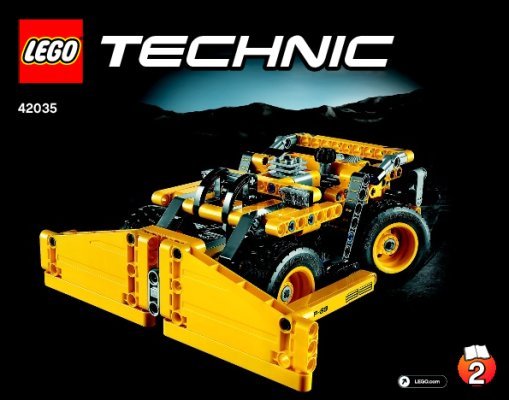 Bauanleitungen LEGO - Technic - 42035 - Muldenkipper: Page 1