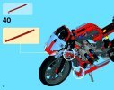 Bauanleitungen LEGO - 42036 - Straßenmotorrad: Page 72