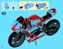 Bauanleitungen LEGO - 42036 - Straßenmotorrad: Page 76