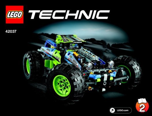 Bauanleitungen LEGO - Technic - 42037 - Formula Off-Roader: Page 1