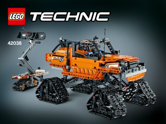 Bauanleitungen LEGO - Technic - 42038 - Arktis-Kettenfahrzeug: Page 1