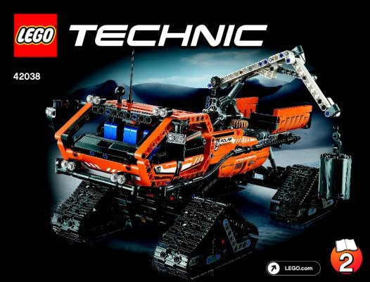 Bauanleitungen LEGO - Technic - 42038 - Arktis-Kettenfahrzeug: Page 1