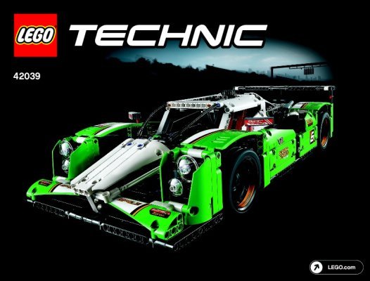 Bauanleitungen LEGO - Technic - 42039 - Langstrecken-Rennwagen: Page 1