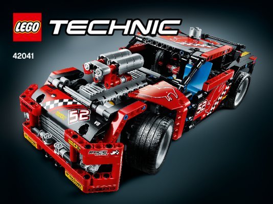 Bauanleitungen LEGO - Technic - 42041 - Renn-Truck: Page 1