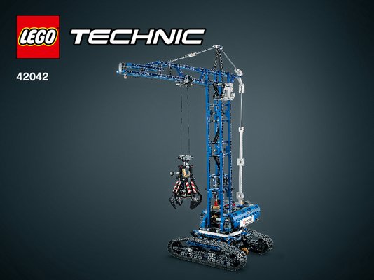 Bauanleitungen LEGO - Technic - 42042 - Seilbagger: Page 1