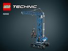 Bauanleitungen LEGO - Technic - 42042 - Seilbagger: Page 1