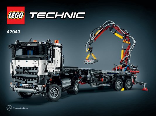 Bauanleitungen LEGO - Technic - 42043 - Mercedes-Benz Arocs 3245: Page 1