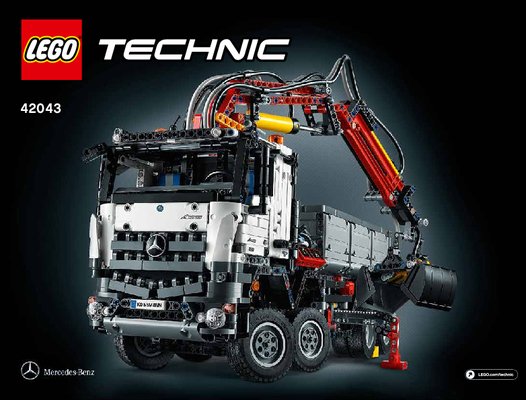 Bauanleitungen LEGO - Technic - 42043 - Mercedes-Benz Arocs 3245: Page 1