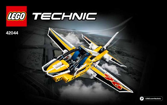 Bauanleitungen LEGO - Technic - 42044 - Düsenflugzeug: Page 1